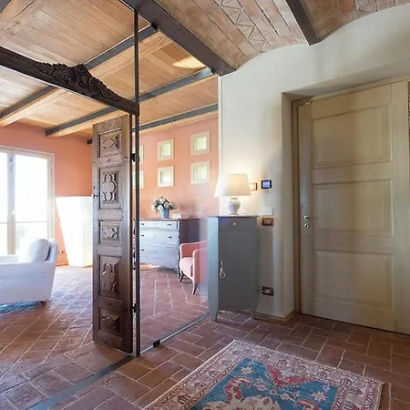Villa Panoramic On The Hills Of The Langhe Among The Vineyards Large Swimming Pool *