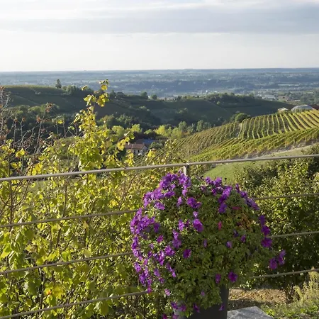 Panoramic On The Hills Of The Langhe Among The Vineyards Large Swimming Pool Villa